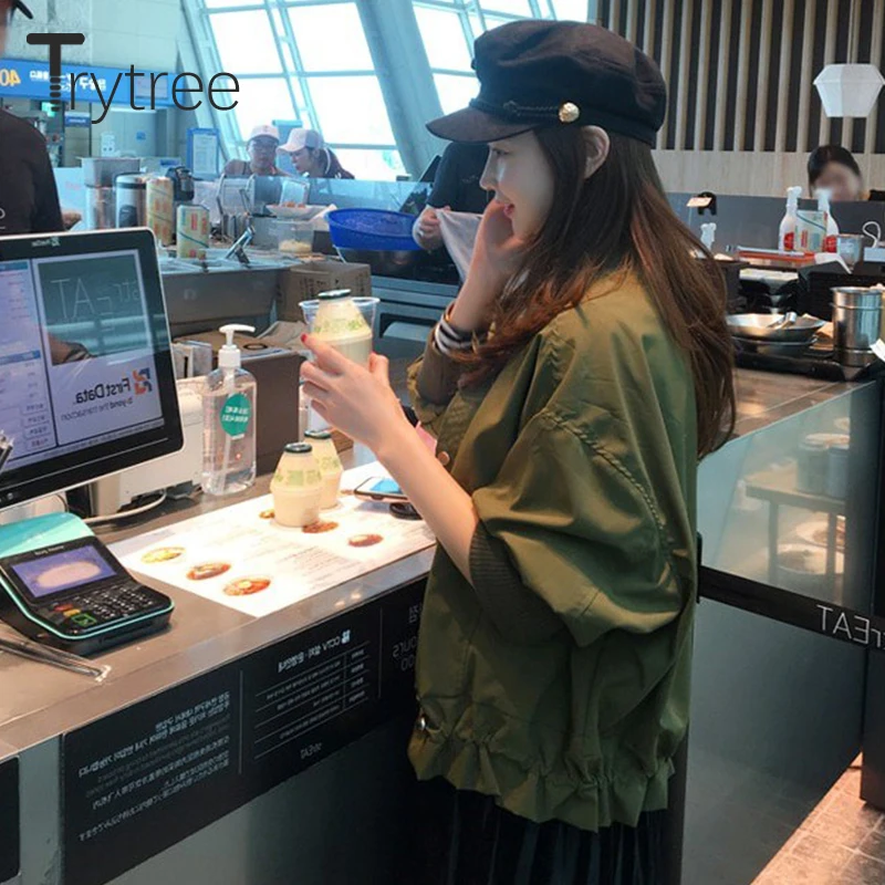 Женское осенне зимнее повседневное пальто Ttytree 2020 Модные свободные топы с