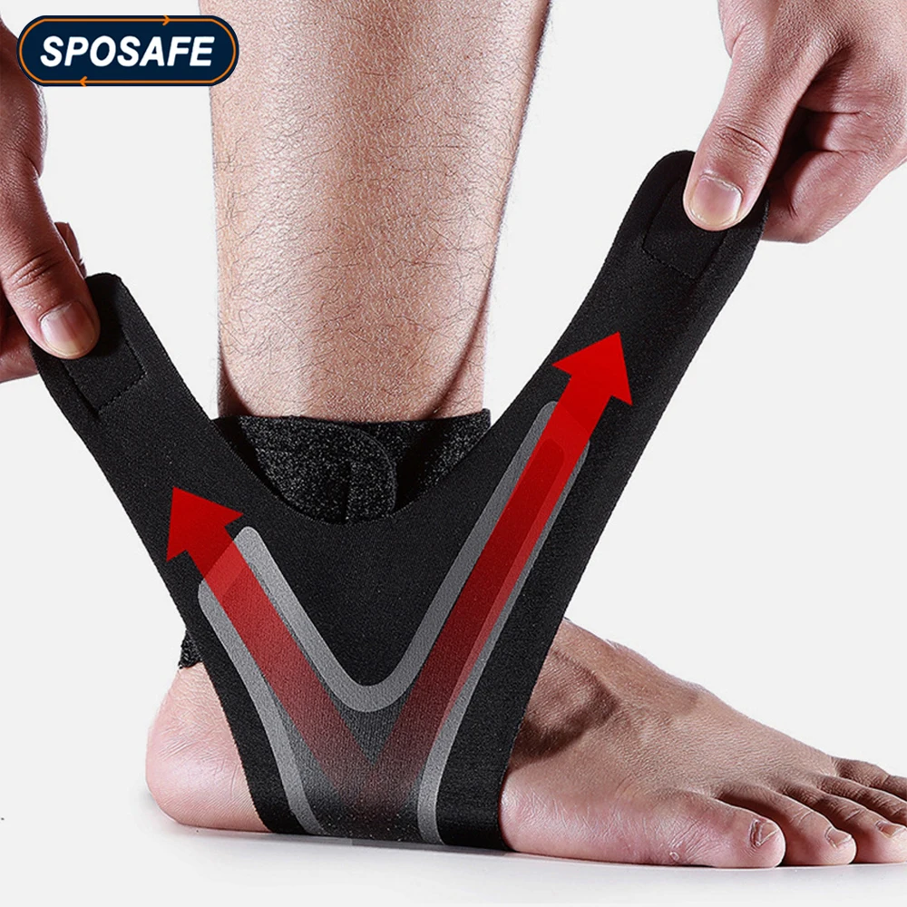 1 шт. спортивный компрессионный фиксатор голеностопа стабилизатор ремешок для