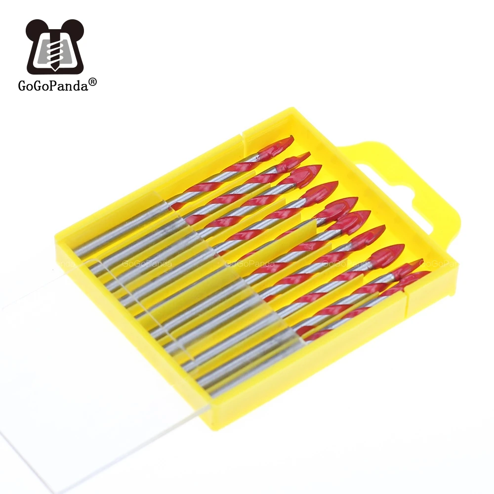 6 мм спиральная лопатка треугольный шестигранный хвостовик сверла для