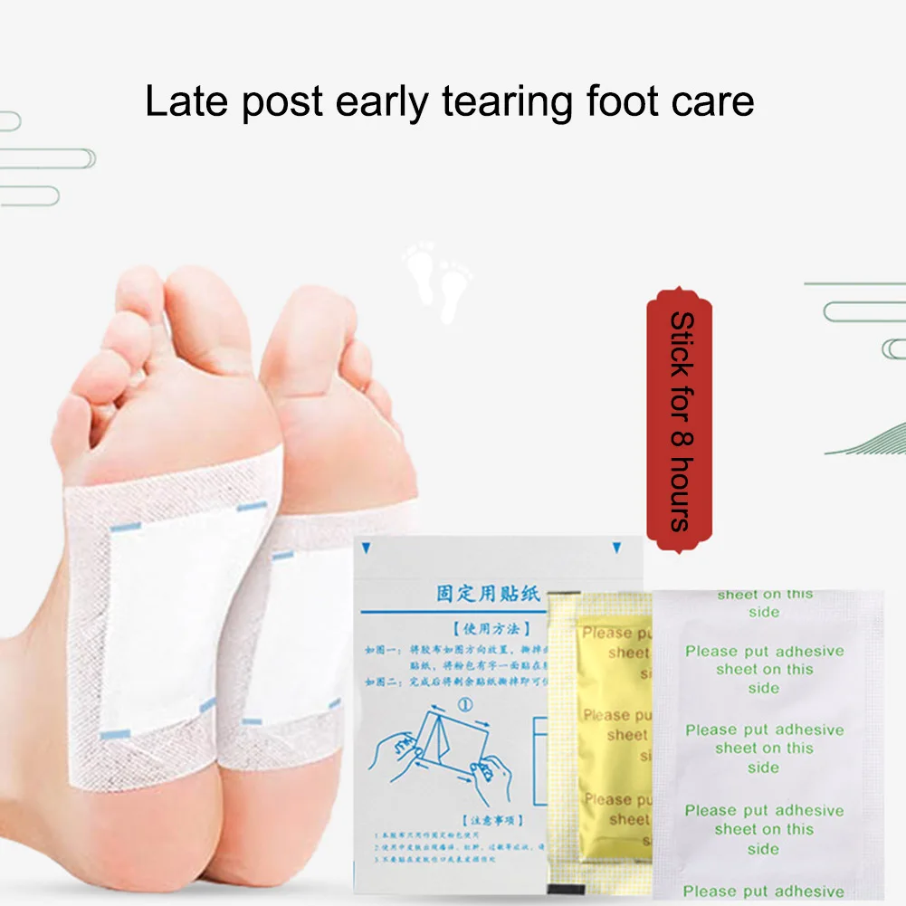 120 шт Детокс пластырь для ног удаления ядов тела облегчение боли уход за