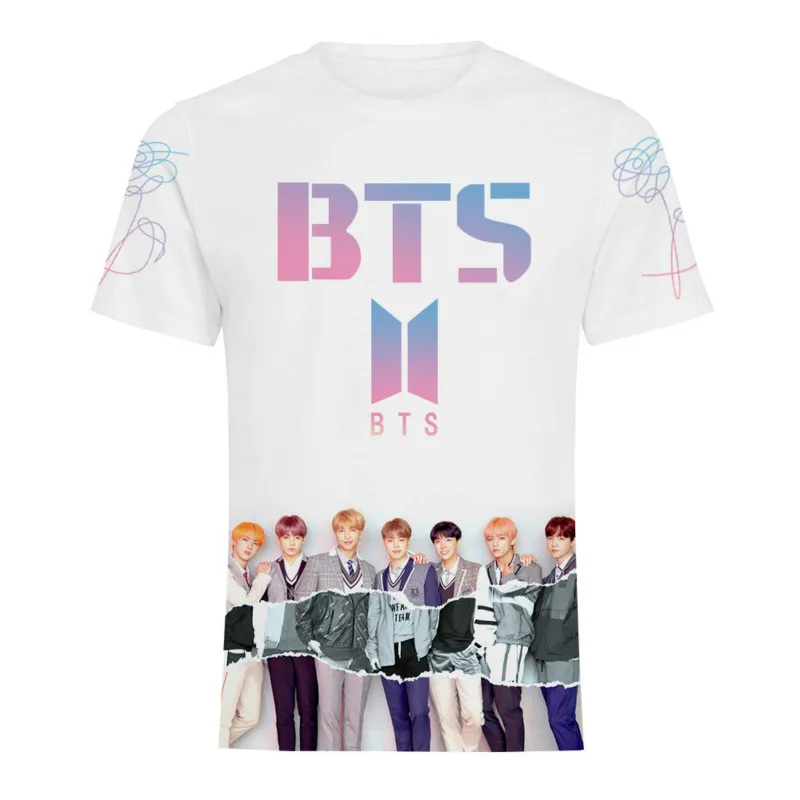 Kpop Bangtan Boys название SUGA вентиляторы Cheer 2021 новые летние футболка с короткими