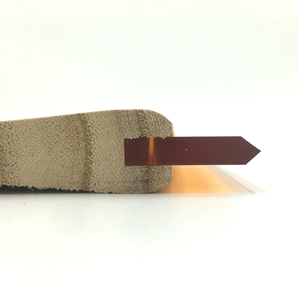 Sharp Head Износостойкая шелкография Ракель лезвие с деревянной ручкой DIY шелкография чернила резиновый скребок доска инструменты - Цвет: Sharp Head