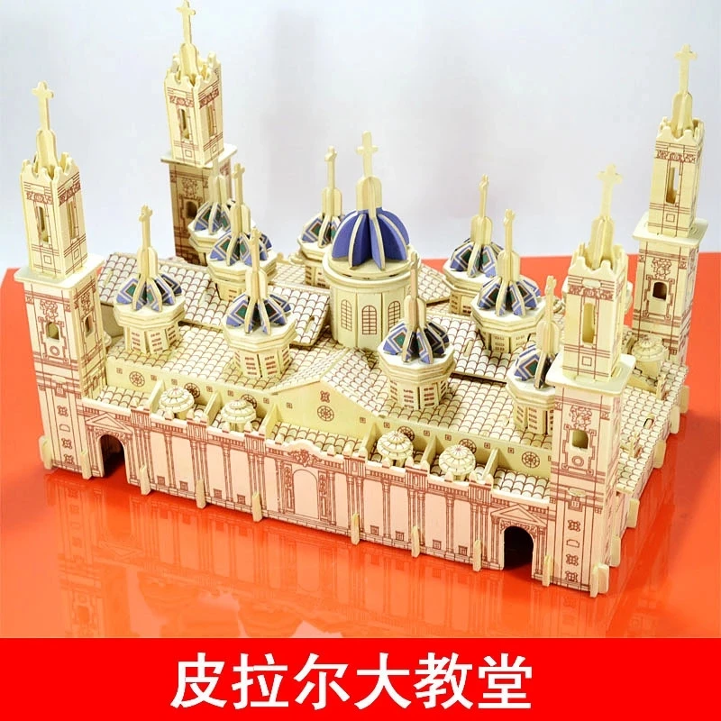 3D Строительная модель candice guo игрушка подарок пазл ручная работа сборная игра