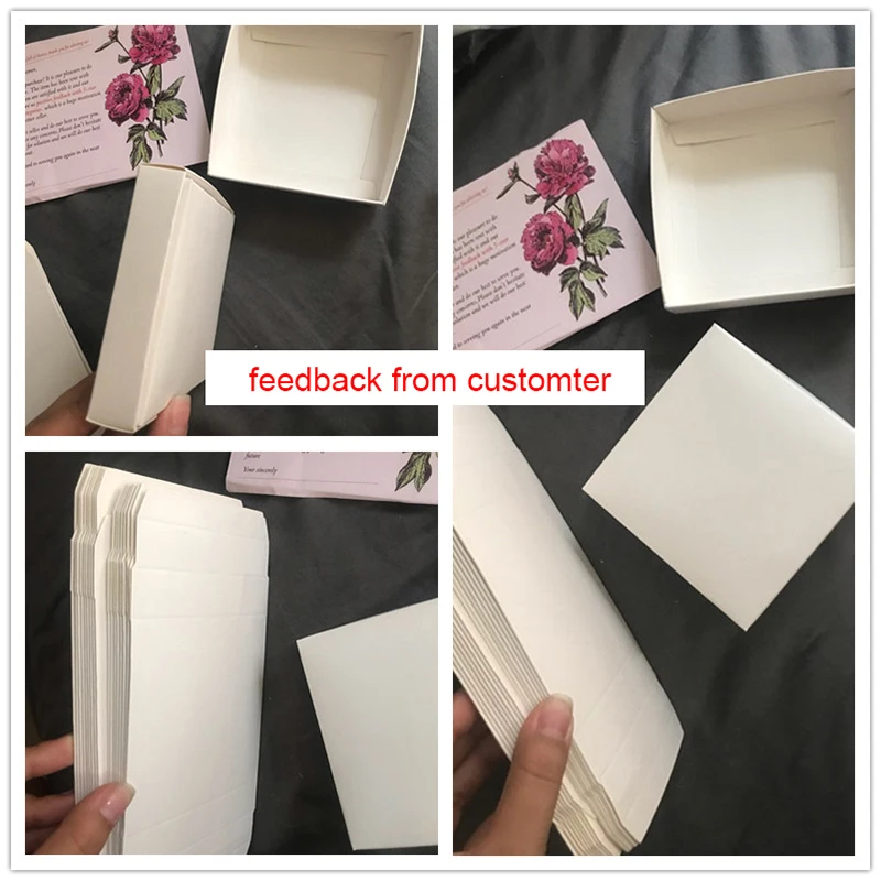 10 шт крышка картонной коробки упаковка на заказ коробка в картонную коробку