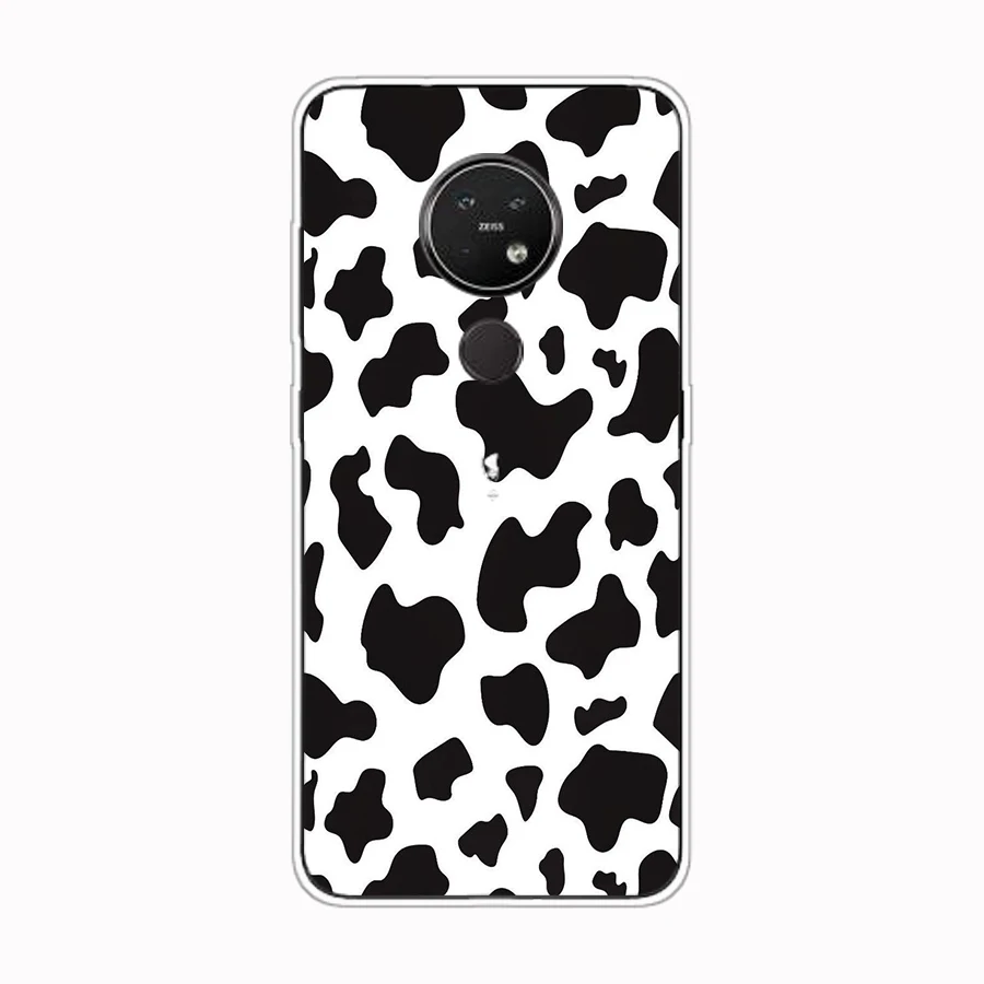 case for Nokia 7.2 cover soft tpu silicone phone housing shockproof Coque bumper cute dog cat 8 | Мобильные телефоны и