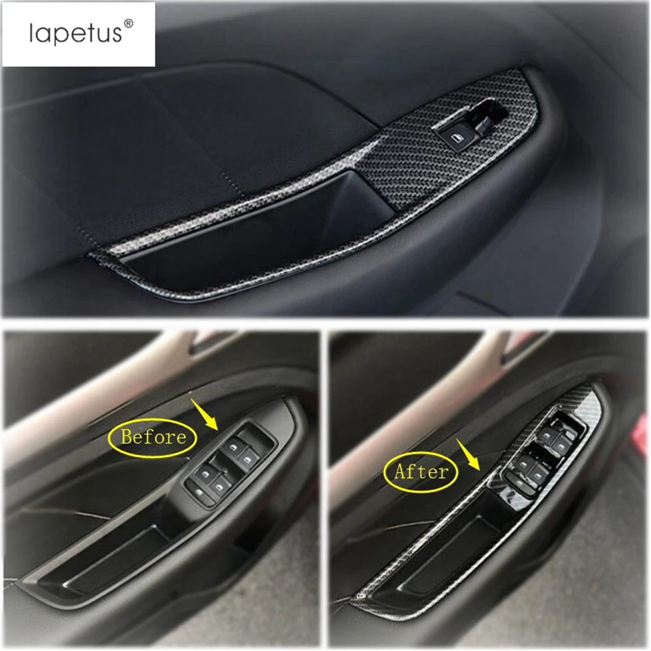 Аксессуары Lapetus подходят для MG ZS 2018 2019 2020 ABS внутренняя дверная ручка панель