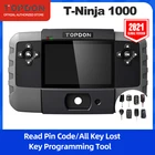Инструмент для программирования ключей TOPDON T-Ninja 1000, иммобилайзер для считывания и удаления ключей