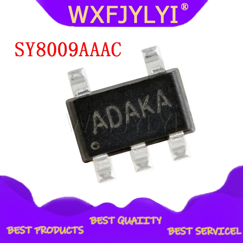 10 шт. новый и оригинальный понижающий регулятор SY8009AAAC SY8009A SY8009 1 5 А ADJ 1/2/4/4/4/8|ad