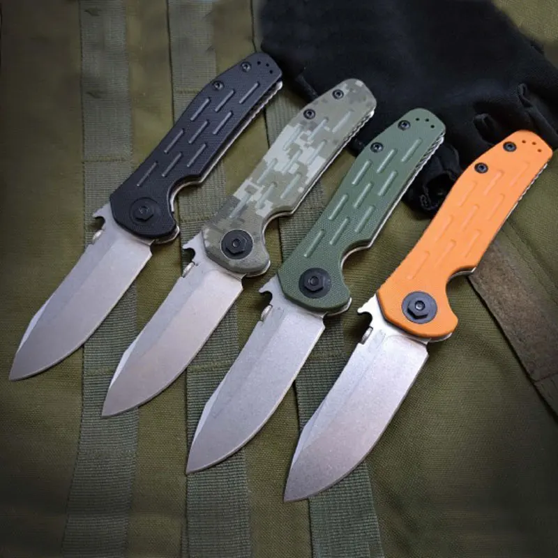 Новое поступление портативный складной нож ZT стальной Камень стирка G10 Ручка
