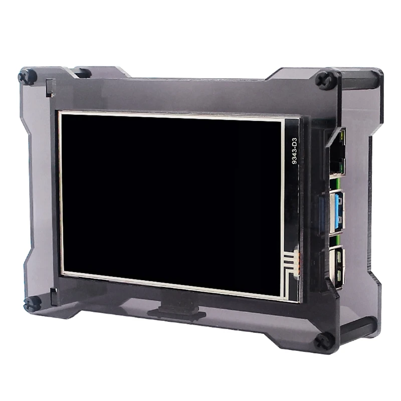 

Акриловый чехол для Raspberry Pi 4 дюйма, защитный чехол для дисплея Raspberry Pi