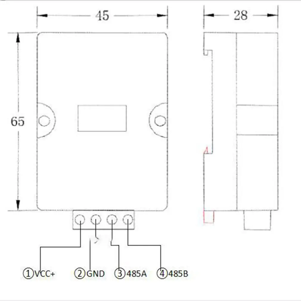 

WTR10-E Temperature And Humidity Transmitter High Precision White ABS Sensor Stable Online Monitoring