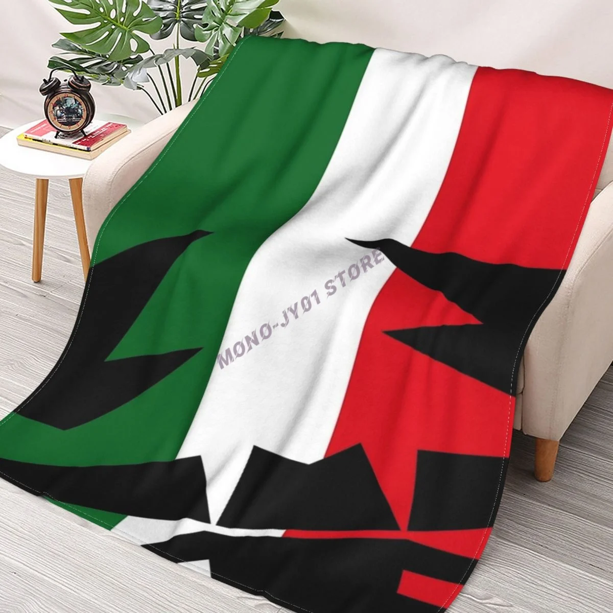 

Abarth Italy Throw Blanket Sherpa Blanket cover Bedding soft Blankets
