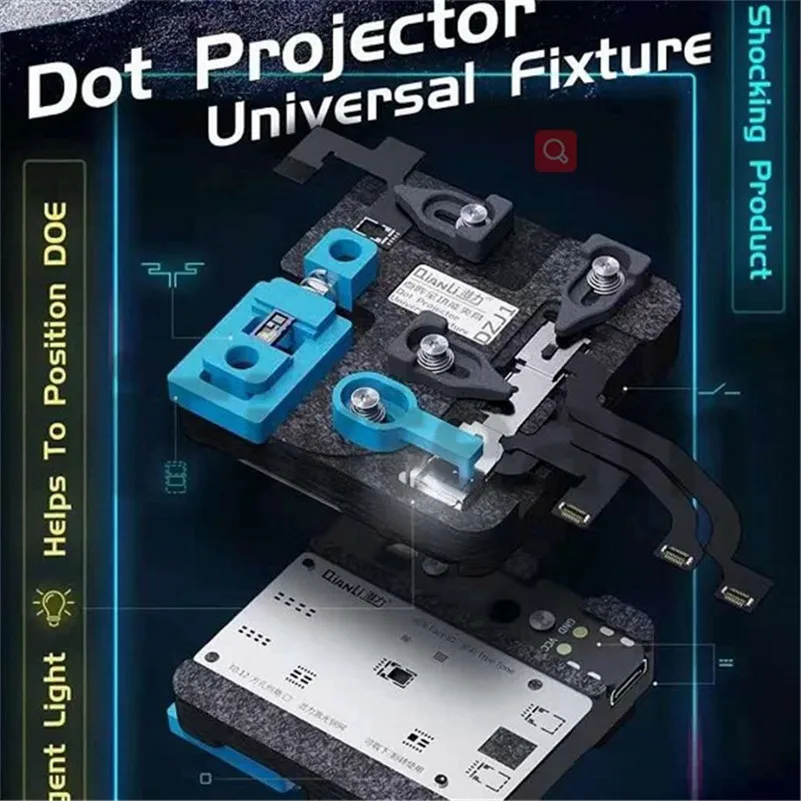 

QIANLI ID FACE repair Dot-Matrix Repair Tool For X XS 11 pro Max Pad A12 Front Camera Lattice Detection Module same i2c face id
