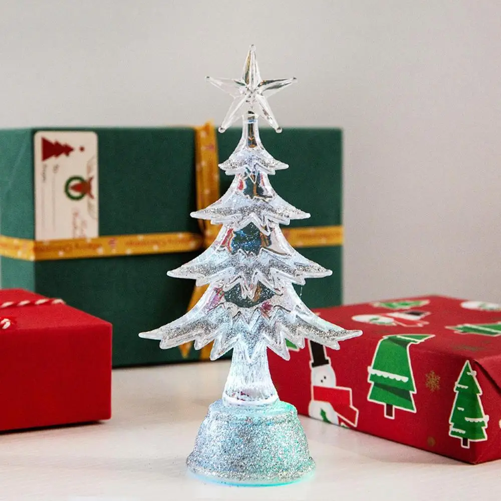 Рождественские украшения для новогодней елки 2021 светодиодов настольное