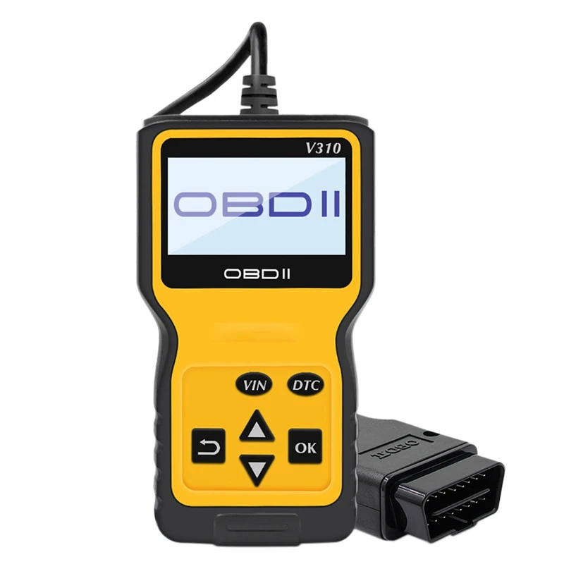 

Автомобильный диагностический инструмент V310 OBD2, считыватель кодов OBDII, сканер для проверки двигателя, автоматический сканер