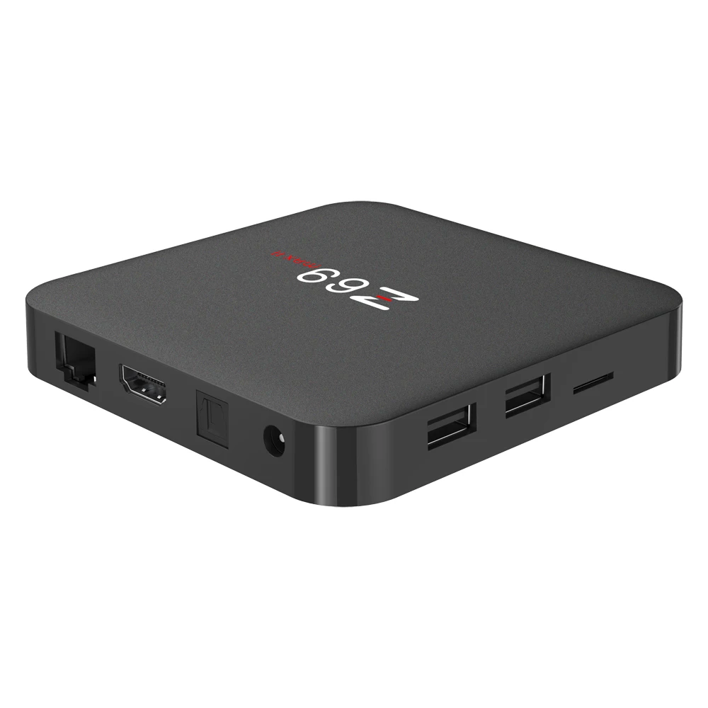 Z69 MAXII Smart Android 7.1.2 ТВ приставка Amlogic S912 Восьмиядерный 64 бит VP9 H.265 UHD 4K HDR 3 Гб/32 ГБ 2 4G & 5G