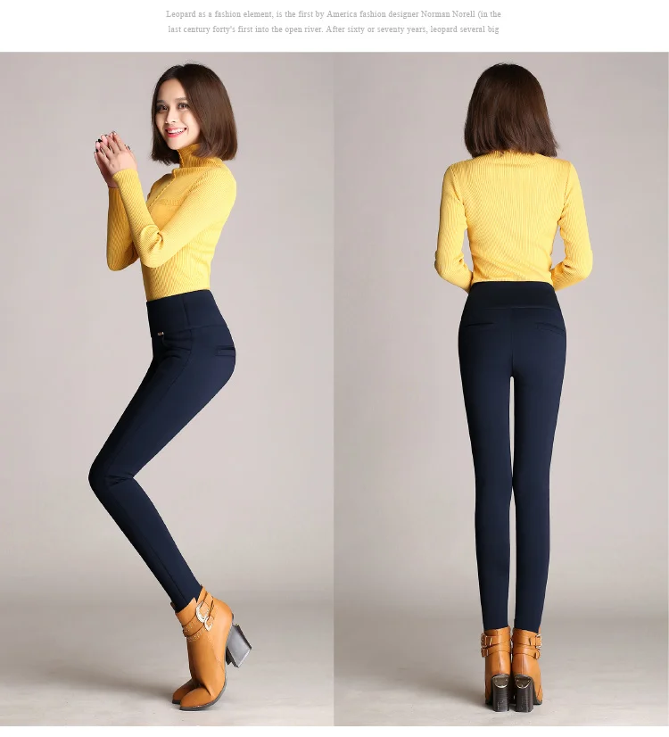 Plus Size Pencil Pants New Fashion Women Skinny High Waist Pants Female Casual Trousers High Stretch Leggings 6XL 7228 50