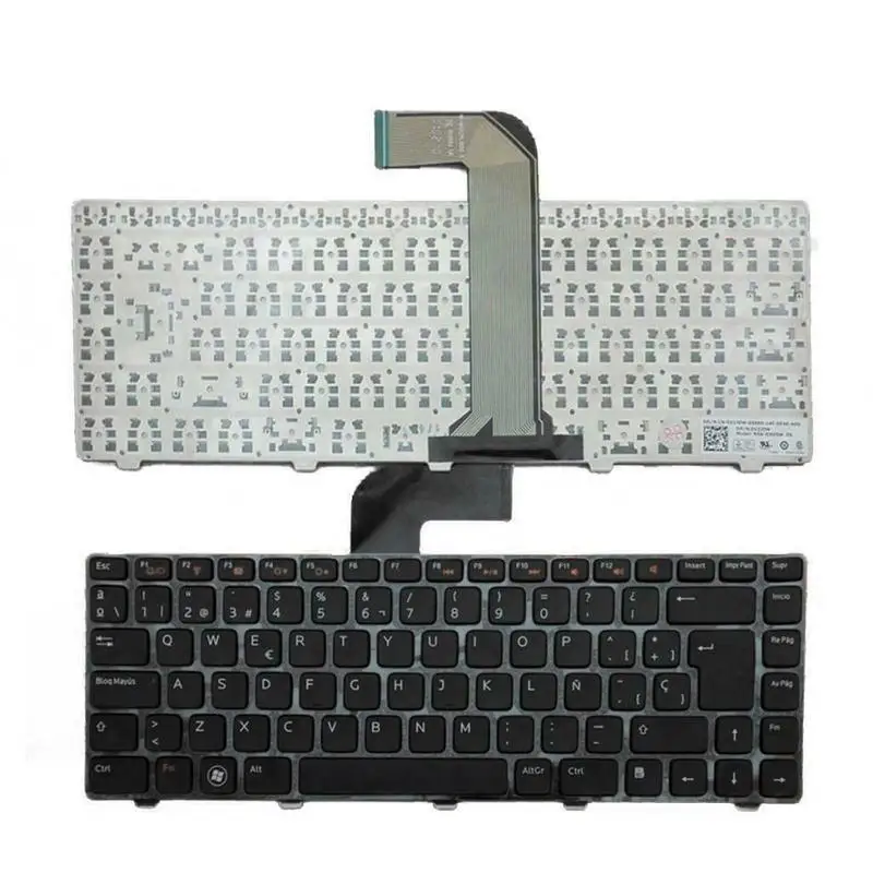 

Keyboard for DELL Vostro 3550 XPS L502 N4110 N4120 M4110 Black Spanish SP