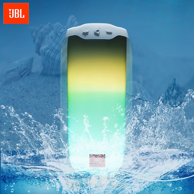 

JBL PULSE4 Удобный беспроводной Bluetooth светильник, показывает bluetooth динамик стерео звук с светодиодный светильник вечерние ipx7водонепроницаемый ...