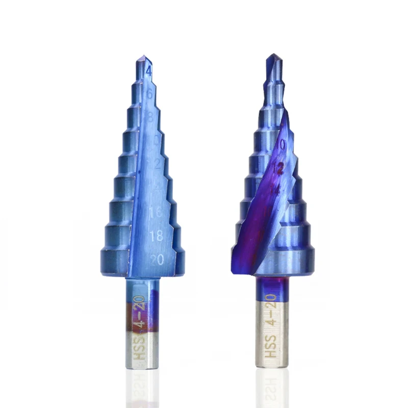 Hampton HSS 4 12/20/32 мм Nano Blue покрытием пагода Форма дыропробивной пресс Треугольники