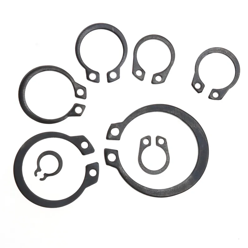 

30/60 PCS C-clip Pressure Washers Carbon Steel Safety Retaining Ring for inner Parts Seeger M3 M4 M5 M6 M8 M16 Part