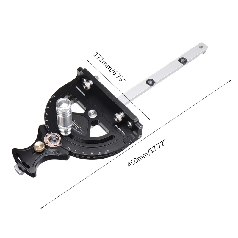 

Table Saw Push Handle 70 Precision Miter Gauge with Track Woodworking Sawing