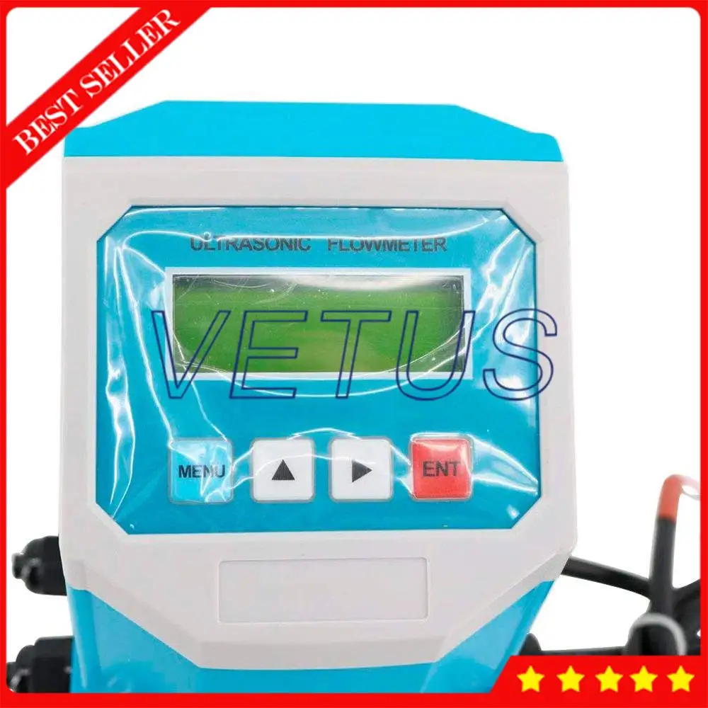 Ультразвуковой фиксированный расходомер цифровой водостойкий среднего