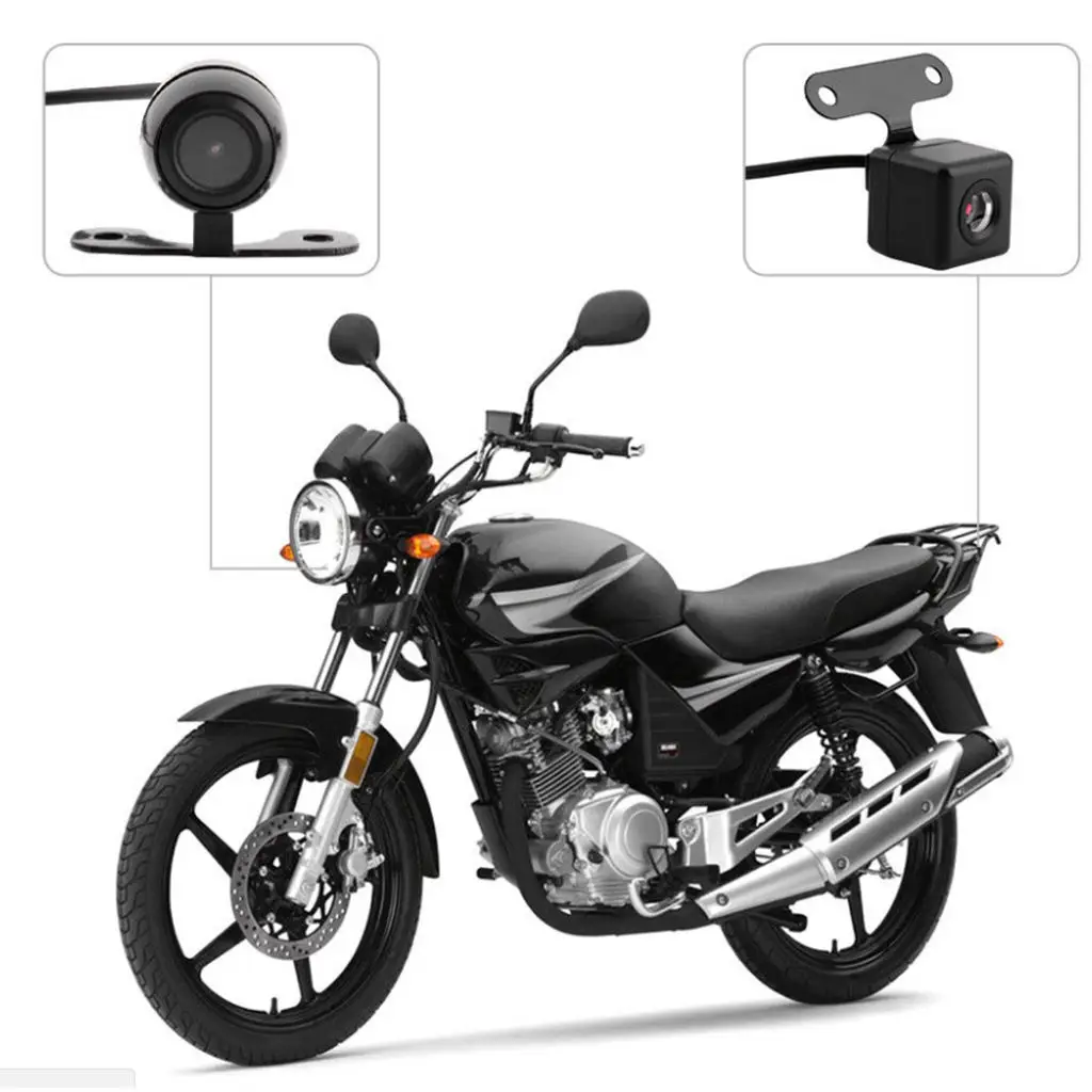 

Motorcycle DVR 3'' LCD+140°Dual Waterproof Camera Support Video Sync Recording