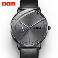 dom luxury brand watches men sports watches waterproof luminous quartz men minimalist wrist watch clock male relogio m 1276bl 8m