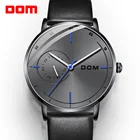 Роскошные часы DOM мужские спортивные часы водонепроницаемые светящиеся кварцевые мужские минималистичные наручные часы мужские Relogio M-1276BL-8M