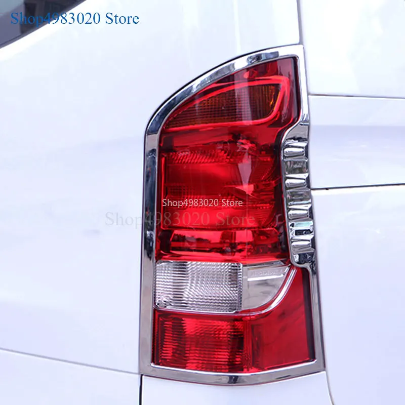 Накладка на задний светильник онарь для Mercedes Benz V class V260 Vito W447 2014 2016 2017 2018