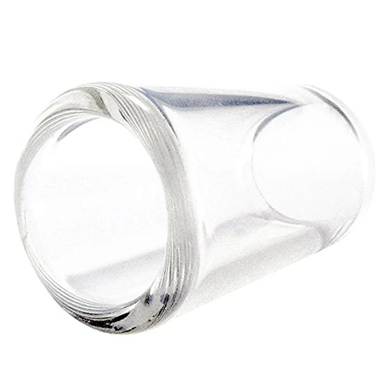 

4Pcs Glass Slide Glass Guitar Finger Sliders Guitar Accessories for Guitar Bass 70mm 60mm 51mm 28mm