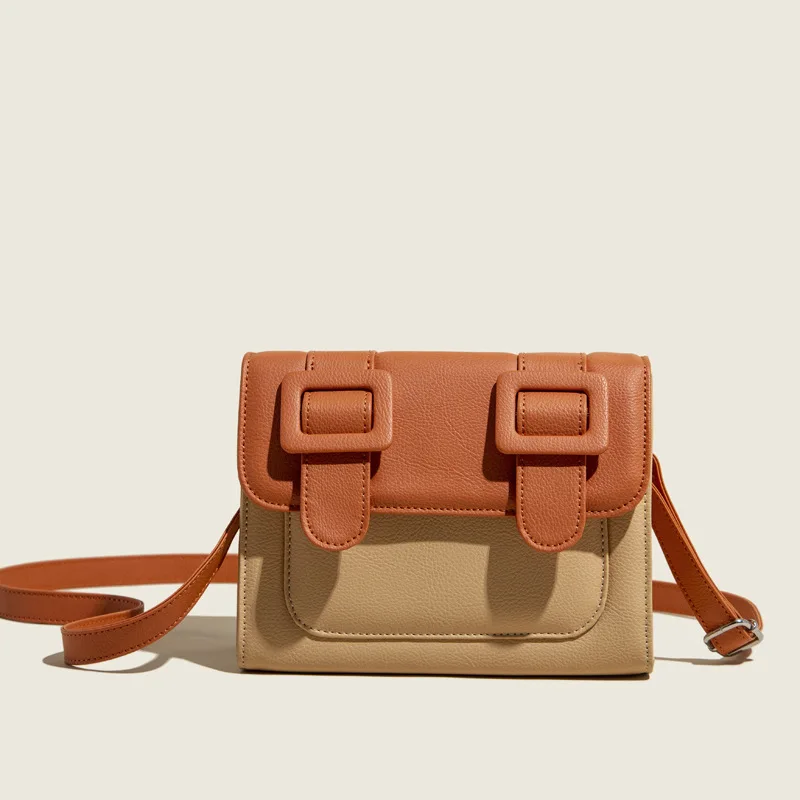 

Luxury Shoulder Bag for Female 2021 High Quality Ladies Leather Small Square Crossbody Bag Designer Fashion Handbag Retro Bag