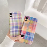retro winter line lattice art japanese phone case for iphone 11 pro max case cute cover for iphone xs xr x 7 8 plus 7plus case