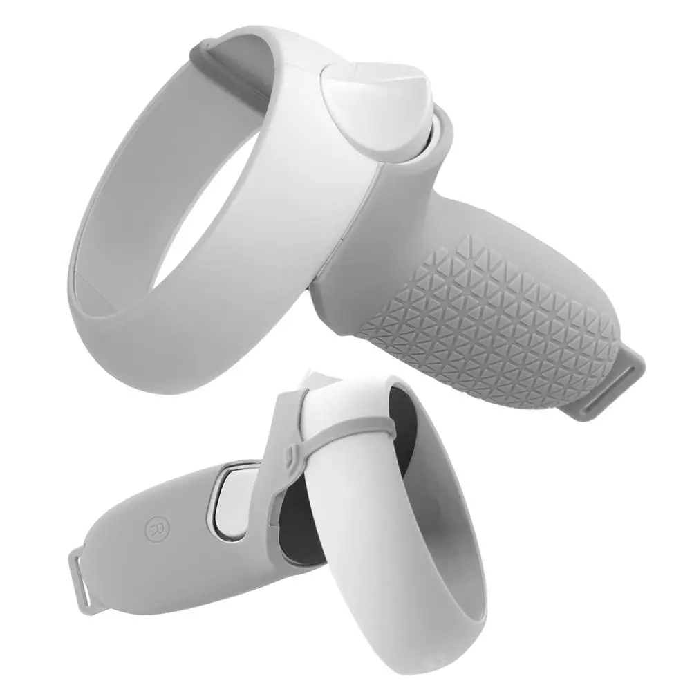 VR Accessories Protective Cover For Oculus Quest 2 Touch Controller Silicone Skin Handle Grip Quest2 | Электроника