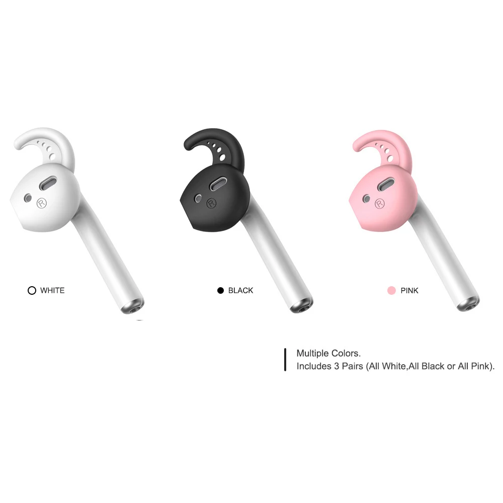 Новинка 1 пара силиконовых Противоскользящих заушников для наушников чехол Bluetooth