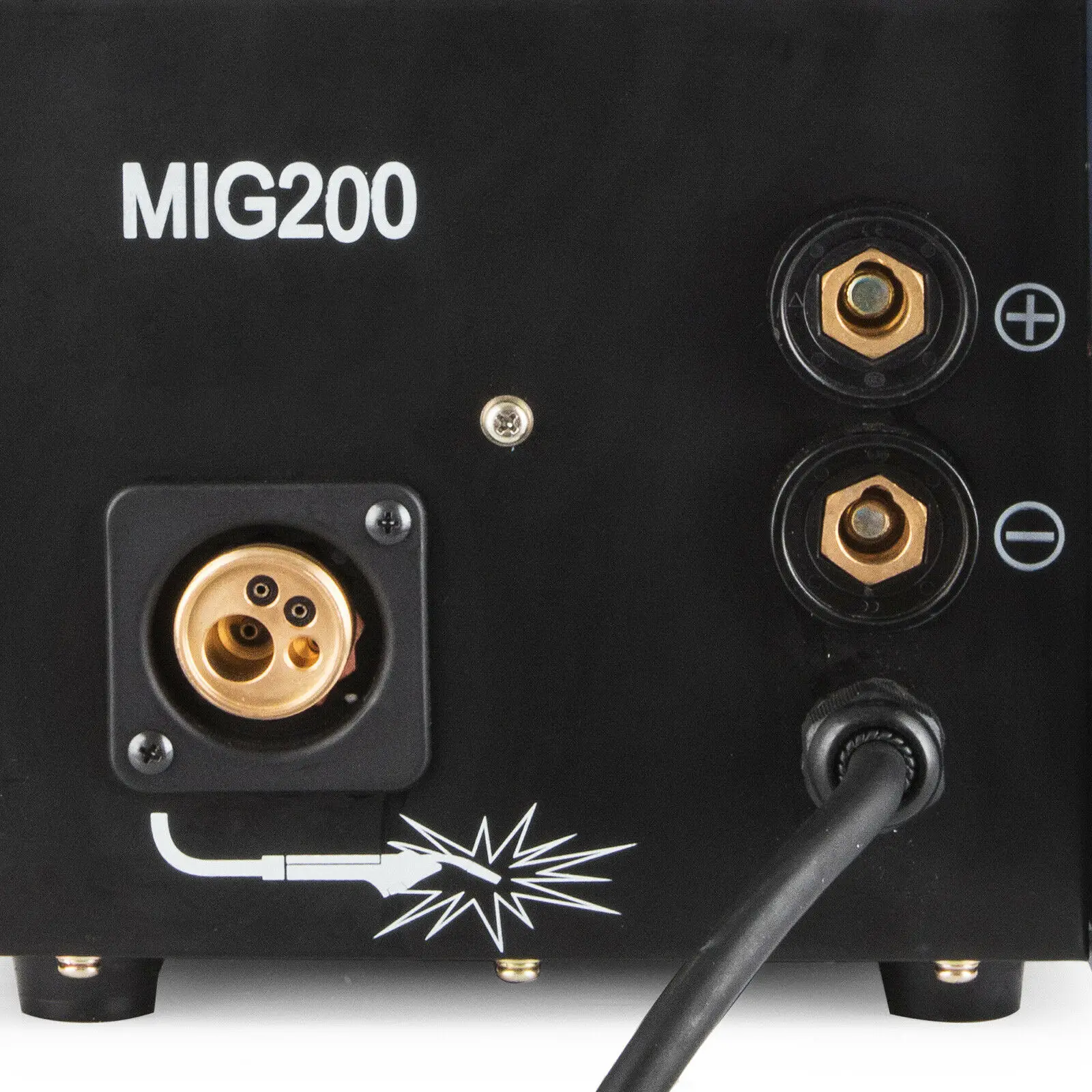MIG200 Amp МиГ сварочный аппарат IGBT газ/Gasless 230 V 50 Гц Инвертер MIG MMA 3 в 1 автоматической