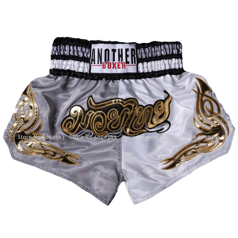 Мужские Mma трикотажные изделия Тайгер Муай Тай шорты дети Kick боксерский бой Grappling