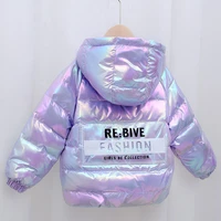 hot baby girls winter jacket kids warm colorful coat children hooded parka outerwear snowsuit baby boys clothing 1 7 years old