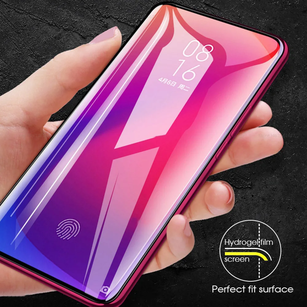 10D мягкая Гидрогелевая пленка для Xiaomi Redmi 8A Note 8 7 Pro Защитная экрана Mi A3 9T 9 lite 10 |