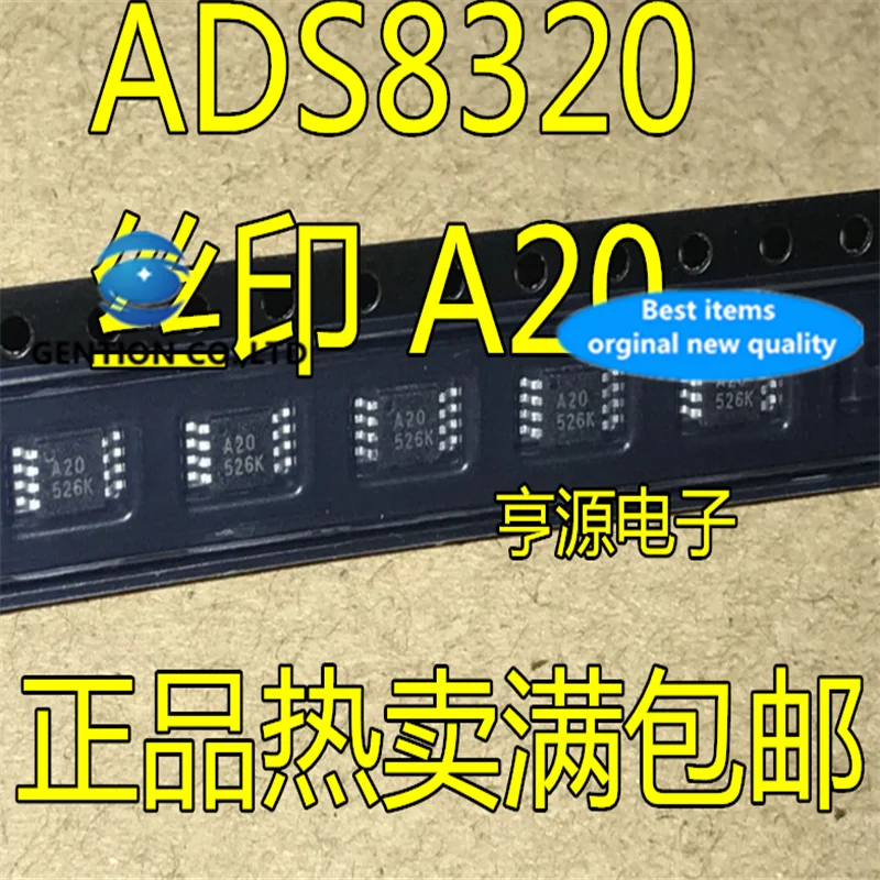 

2 шт. ADS8320E ADS8320 шелкография A20 MSOP-8 аналого-цифрового преобразователя в наличии 100% новый и оригинальный