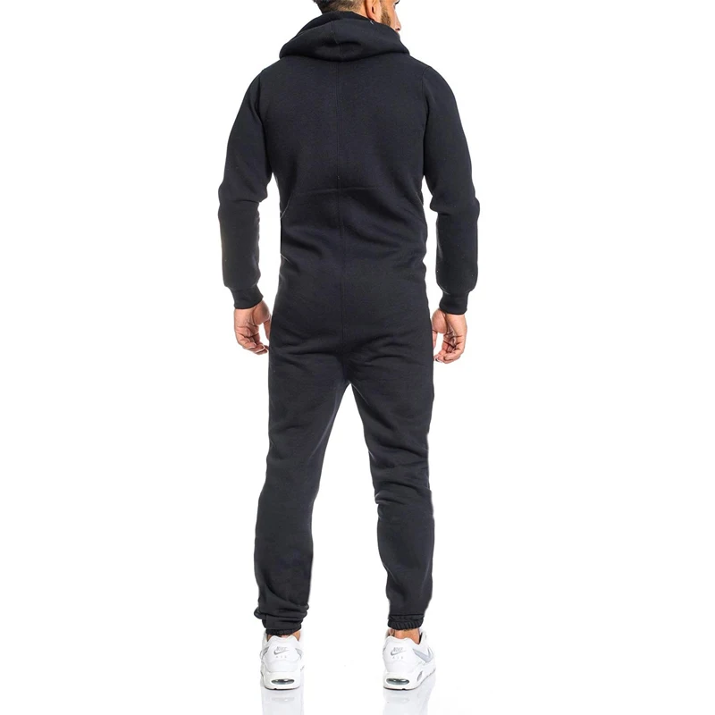 

ZOGAA Brand New Men Tracksuit Autumn Spring Casual Sportswear Bodysuit One Piece Men Sweat Suit Set Solid Outfits Men Sets
