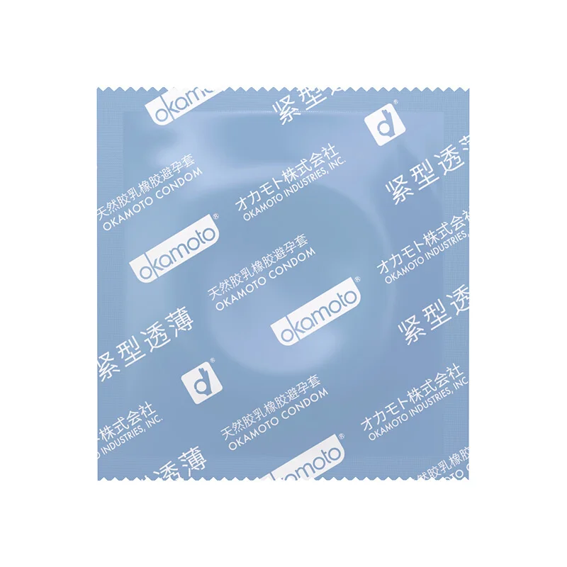 Оригинальный Okamoto супер тонкий пригодный презерватив интимной Товары