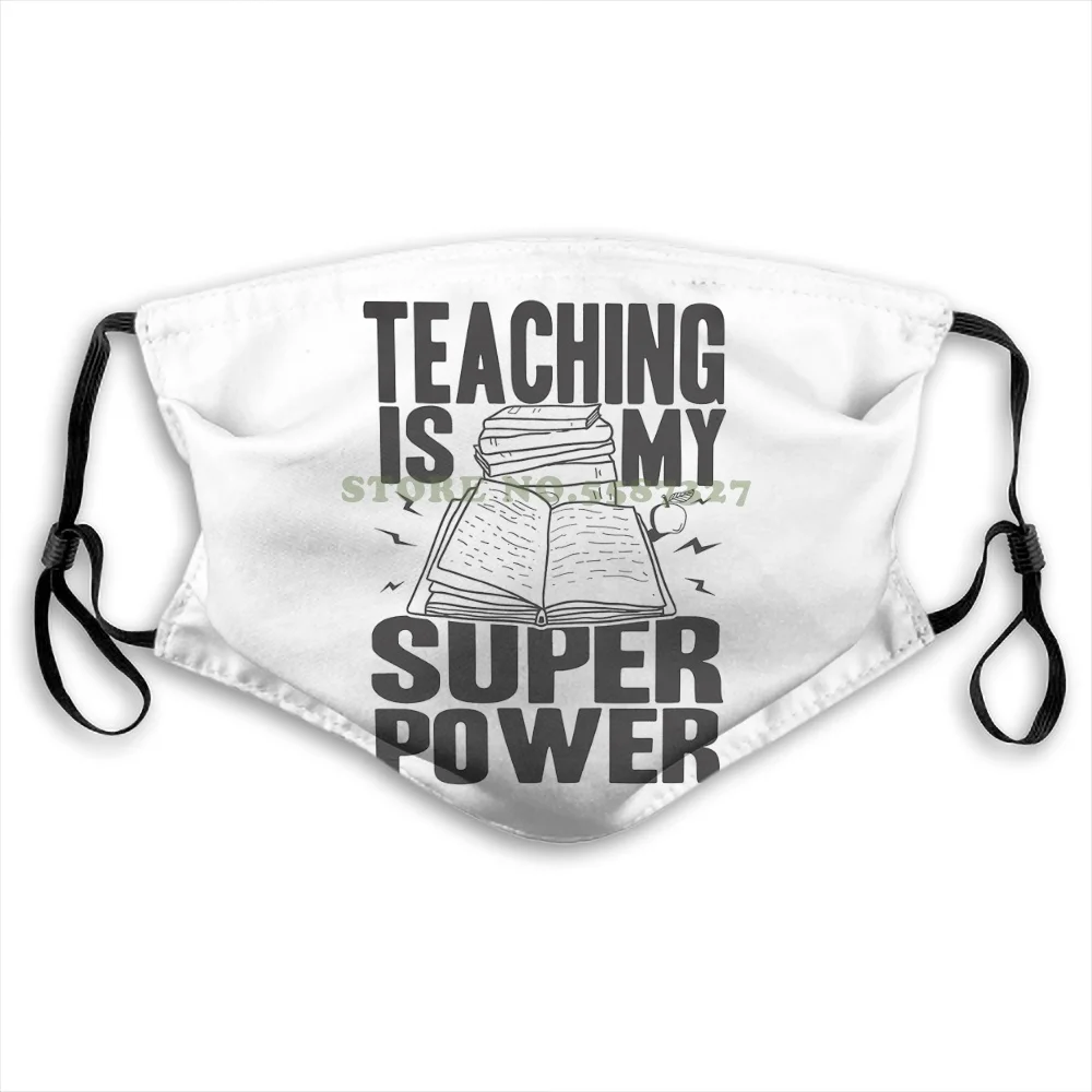 

Классные моющиеся маски «супер сила» для преподавателя, супергероев (серый)