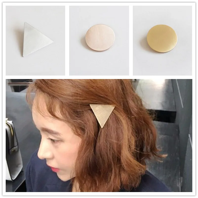 Новинка женская заколка для пучка с геометрическим рисунком аксессуары волос