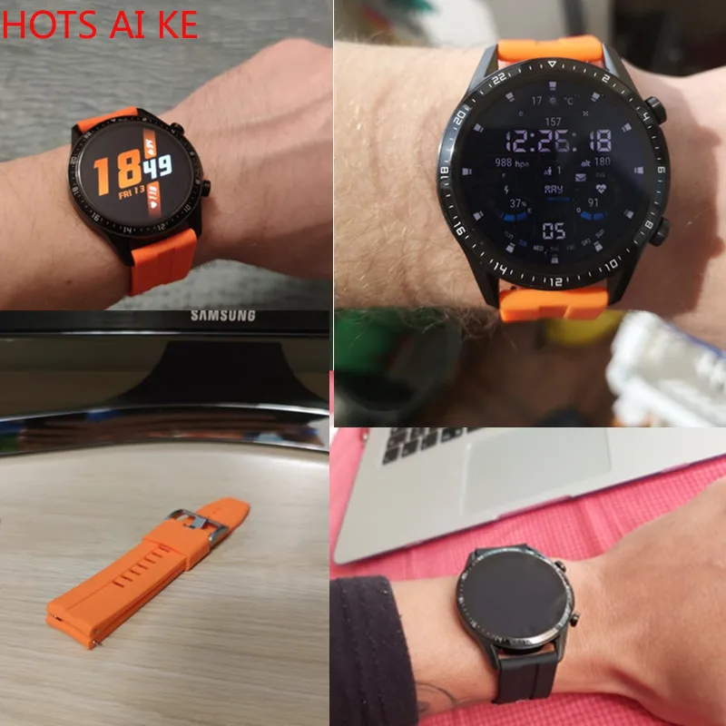 

Huawei Watch Gt 2/2e Pro Gt 2 Strap for Samsung Galaxy Watch 46mm 3 45mm Gear S3 Frontier 22mm Watch Band for Amazfit Bip 22mm