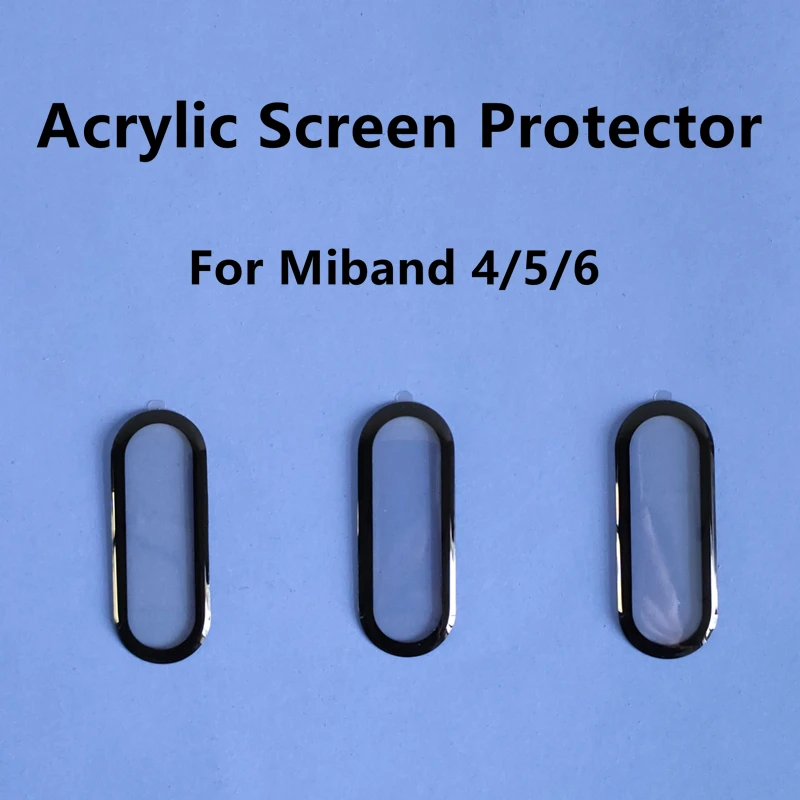 

1/2/3PCS Arc Screen Protector For Xiaomi Mi Band 6 5 4 Protective Film For Miband 6 5 4 Smart Watchband 6 band5 Acrylic PMMA PET