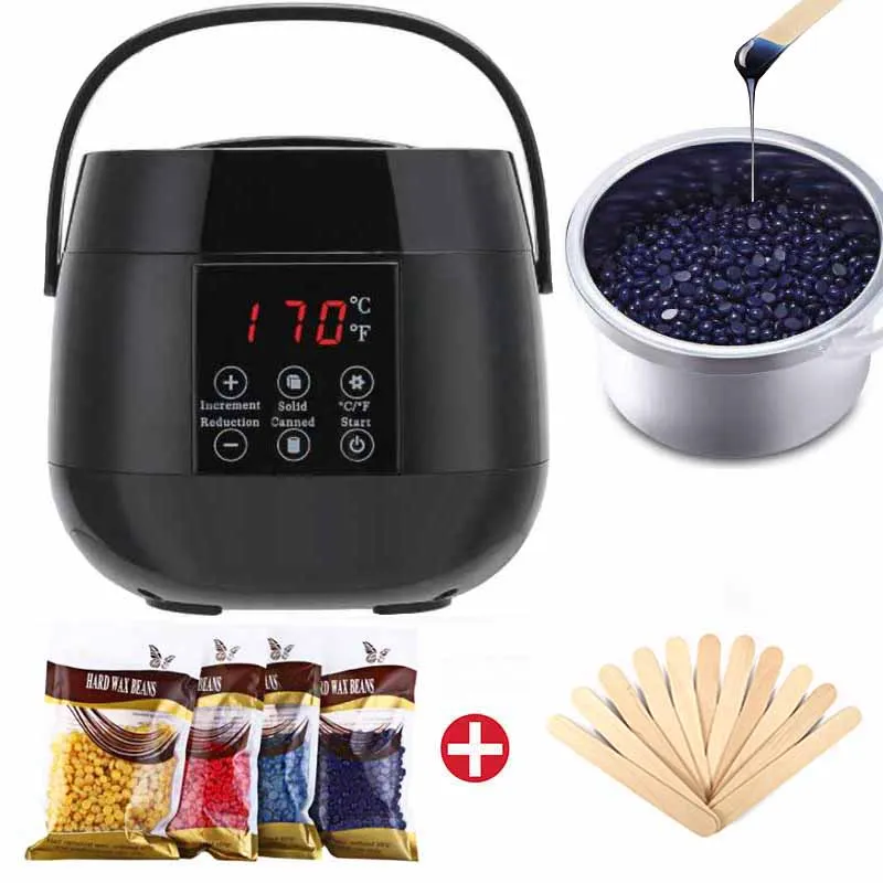 

Hair Removal tools Smart Professional Warmer Wax Heater SPA Hands Feet Epilator Depilatory Skin Care Paraffin Wax Machine Kit