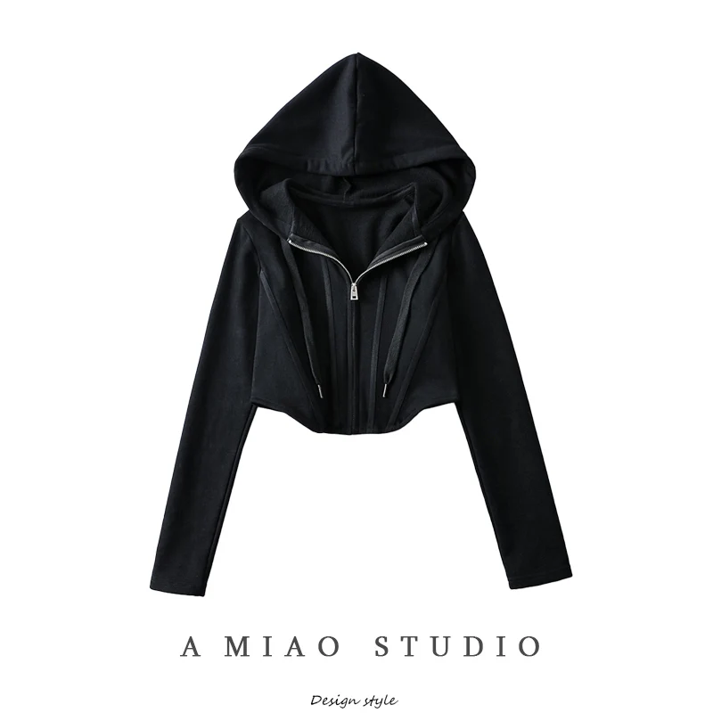 Австралия нишу дизайн ранней весной новый Для женщин с капюшоном и застежкой