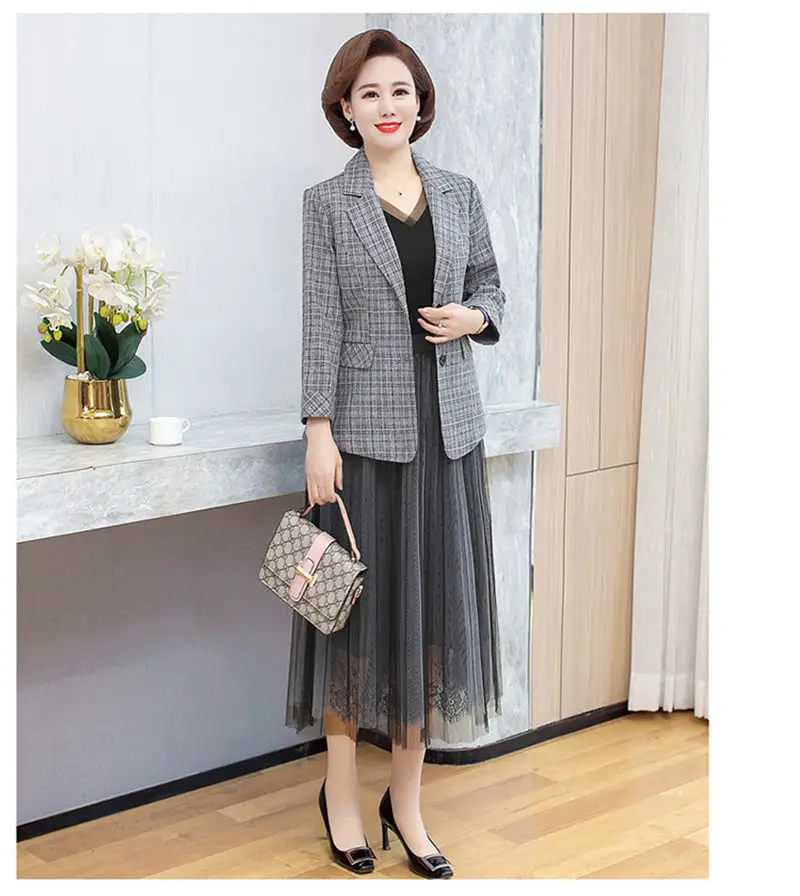 Весенний костюм новинка 2020 женское весенне-осеннее пальто для женщин среднего